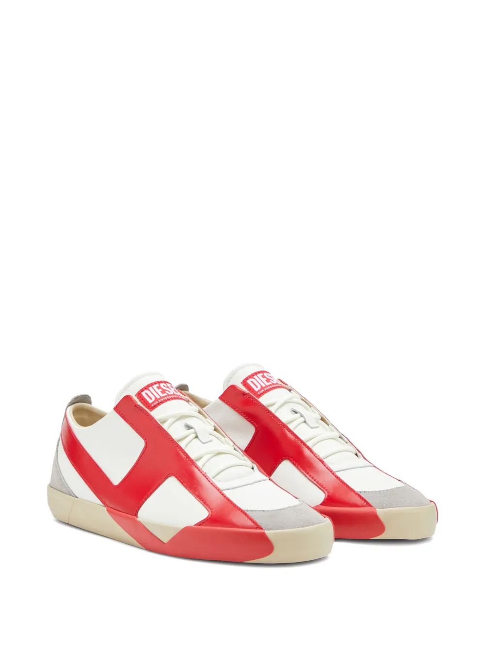 Diesel Slante leather sneakers | Low-Tops | Image 2