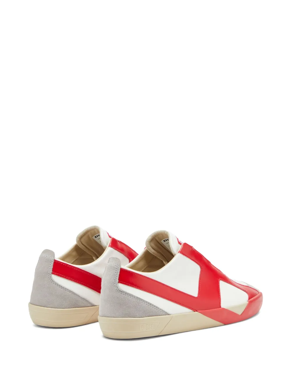 Diesel Slante leather sneakers White