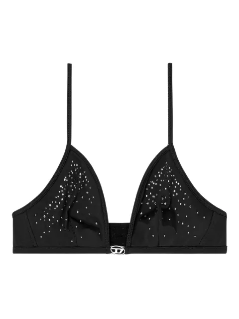 Diesel Reggiseno a triangolo Luna-Dnm con decorazione