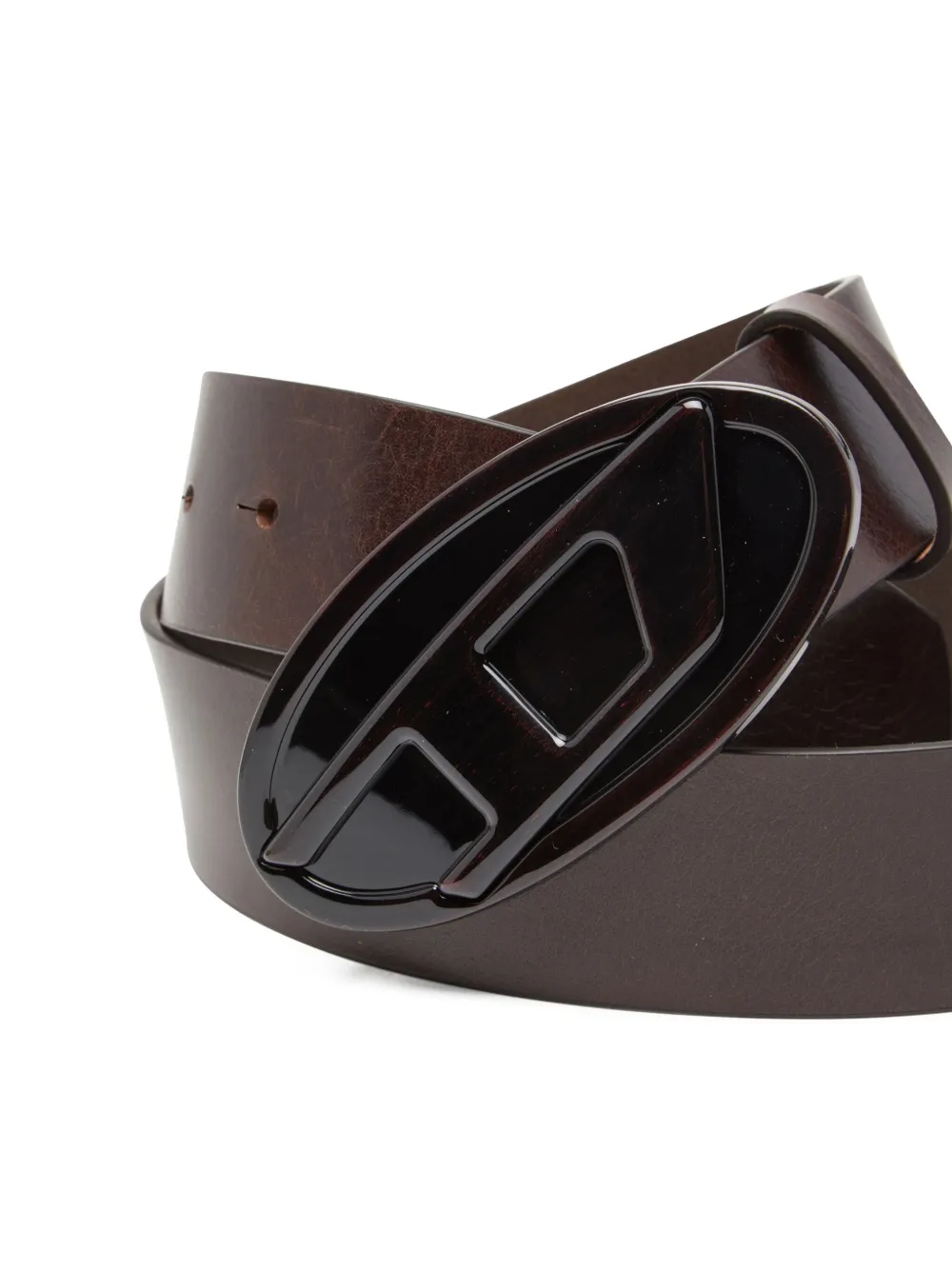 Diesel B-1DR riem met ovalen gesp Bruin