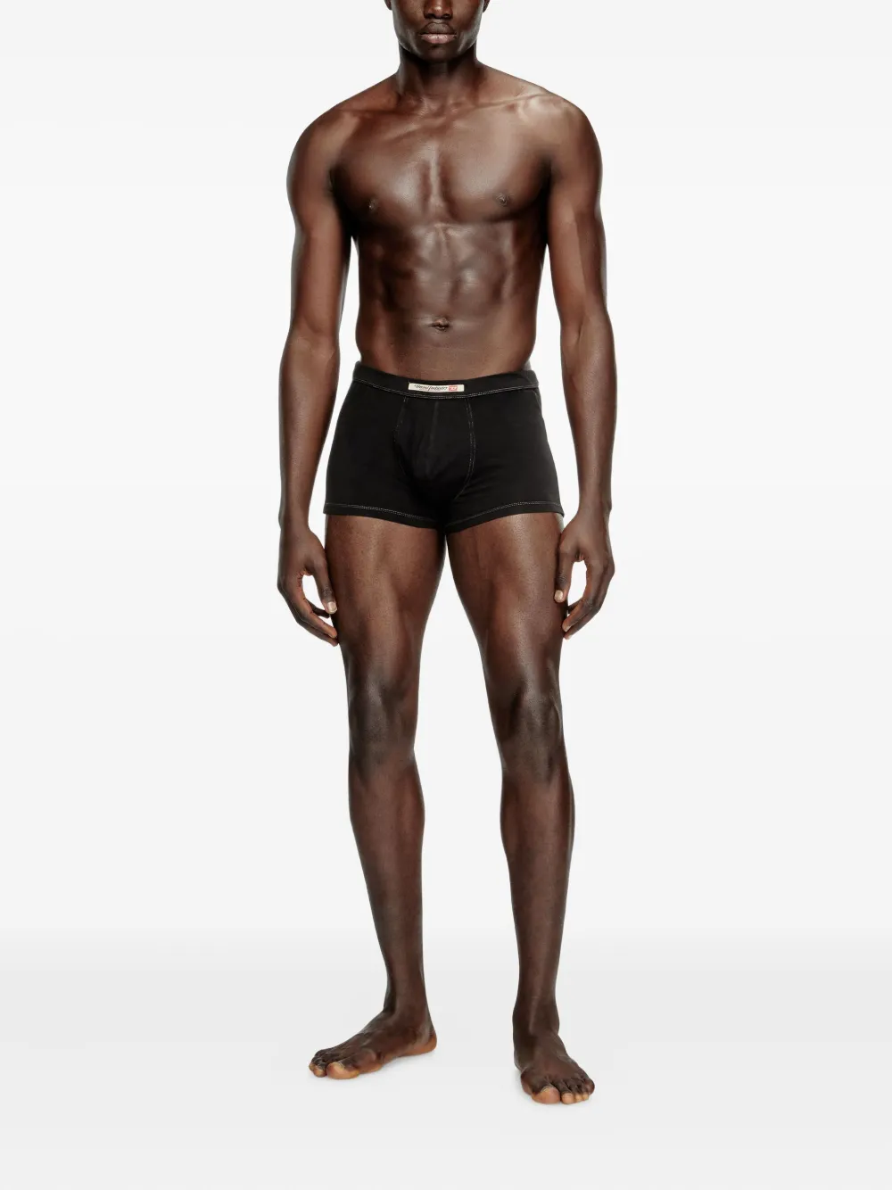 Diesel Twee Devon katoenen slips Wit