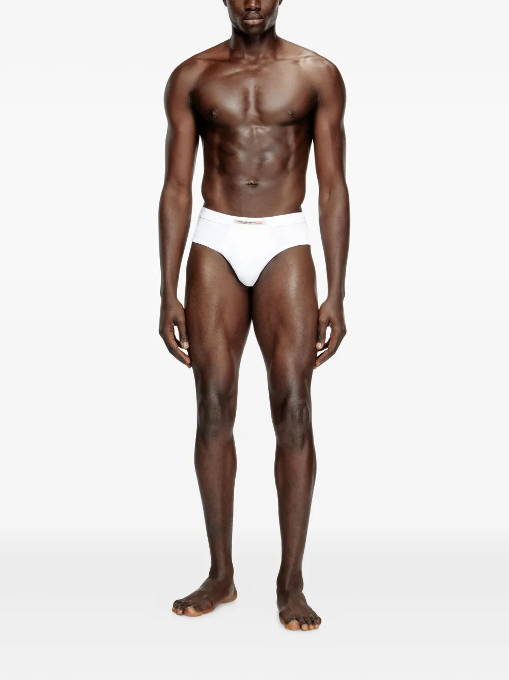 Diesel Twee Andy katoenen slips Wit