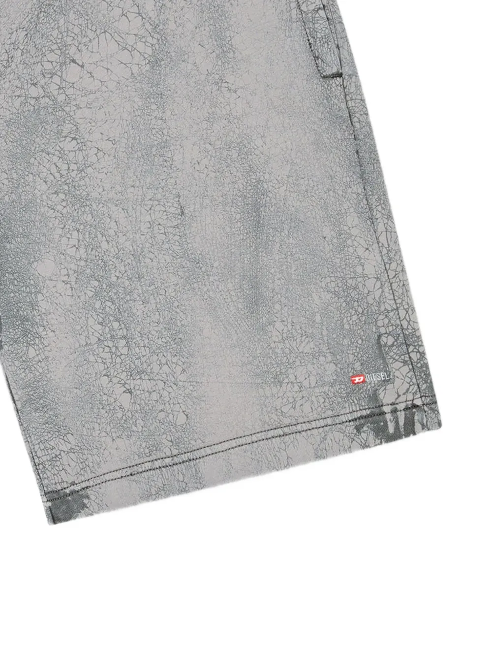 Diesel R-Crew trainingsshorts Grijs