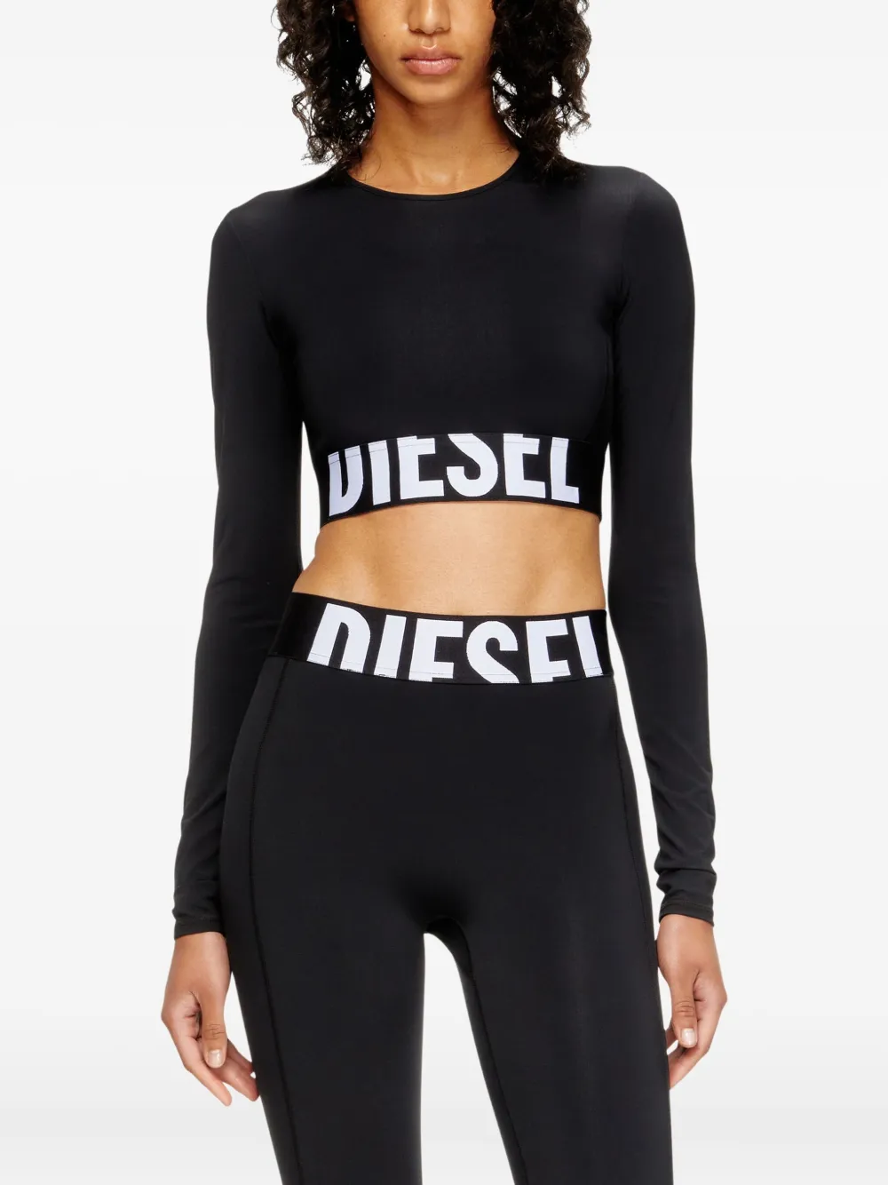 Diesel Melissa-D-Pop top Zwart