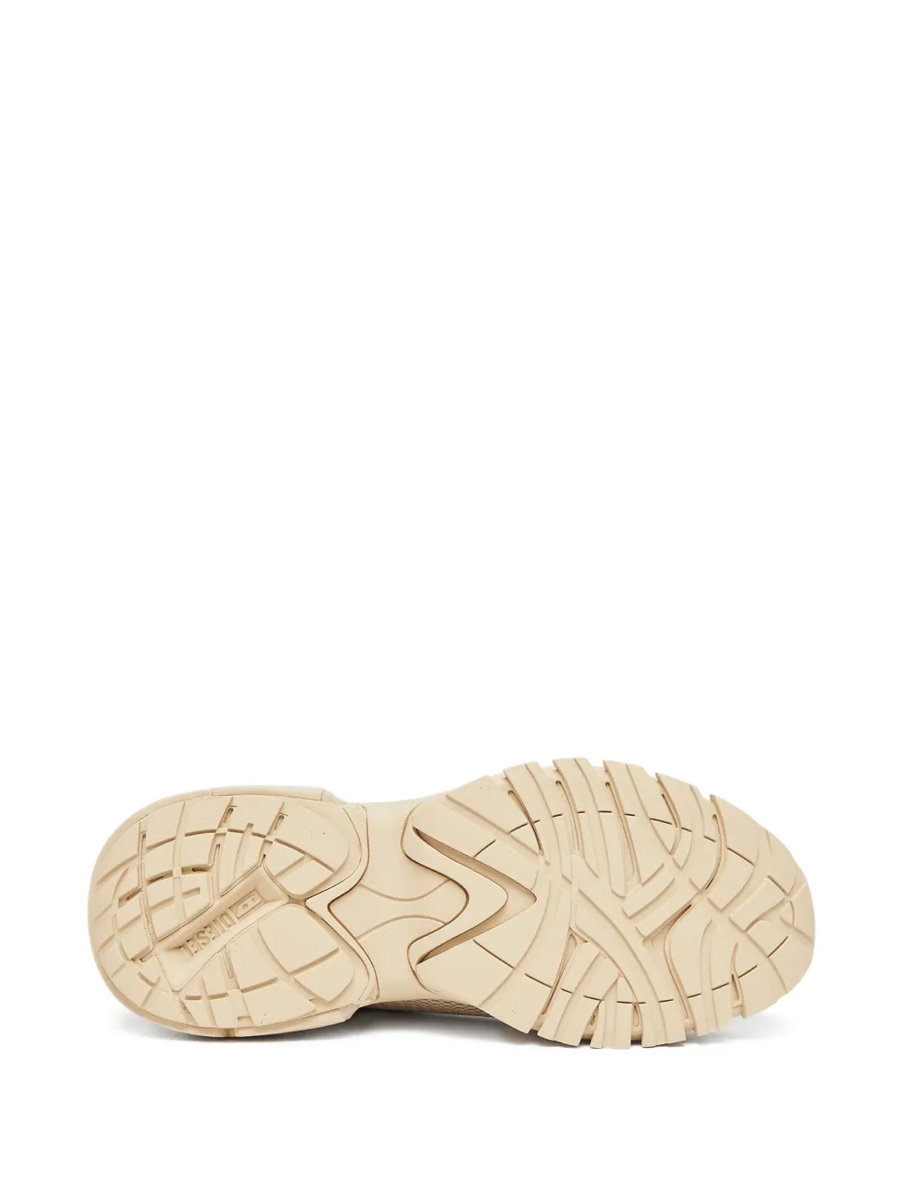 Diesel panelled sneakers Gold
