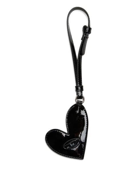 Diesel heart-shaped keychain