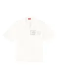 Diesel illustrated short-sleeve shirt - White