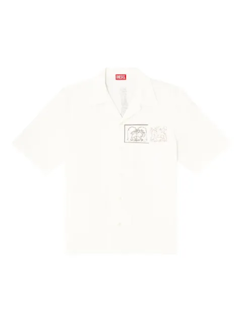 Diesel illustrated short-sleeve shirt