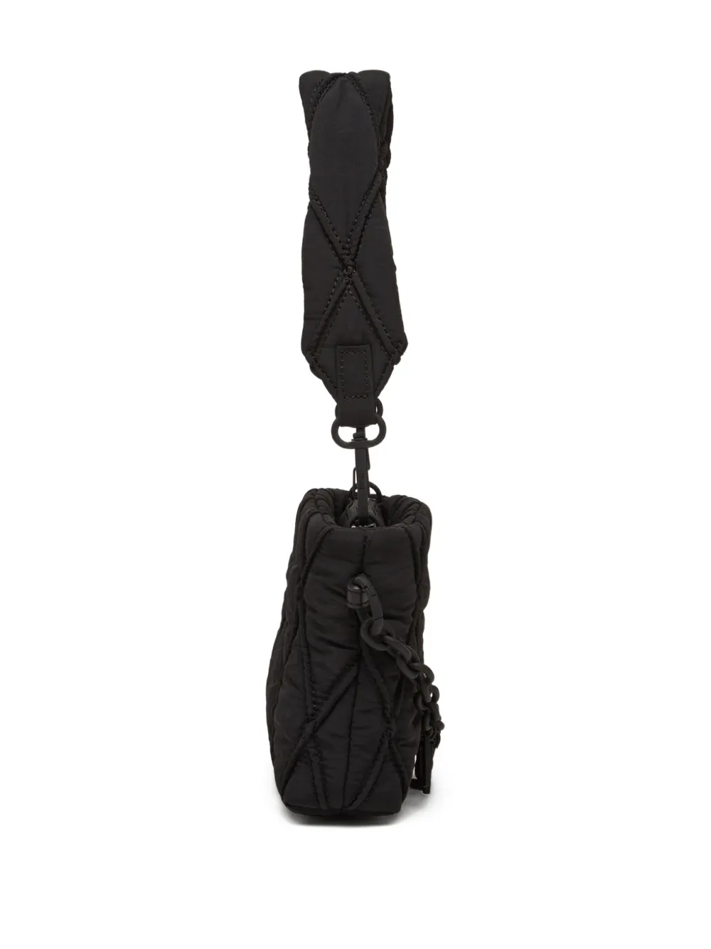 Diesel Charm-D kleine schoudertas Zwart
