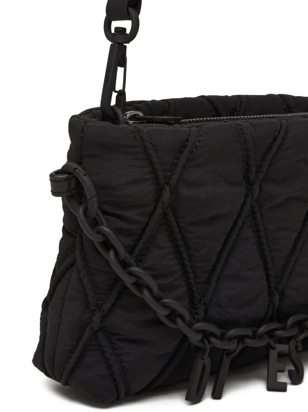 Diesel Charm-D kleine schoudertas Zwart