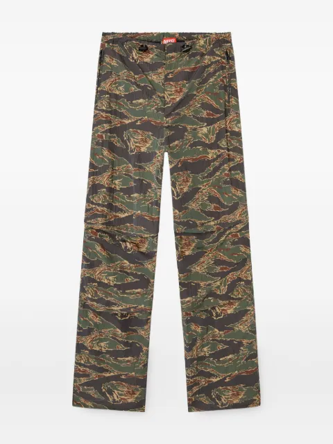 Diesel graphic-print trousers