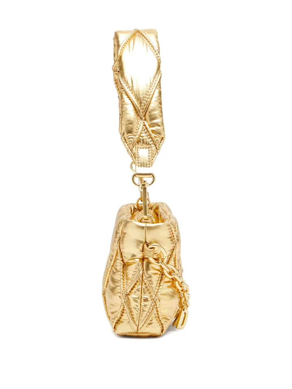 Diesel Charm-D kleine schoudertas Goud