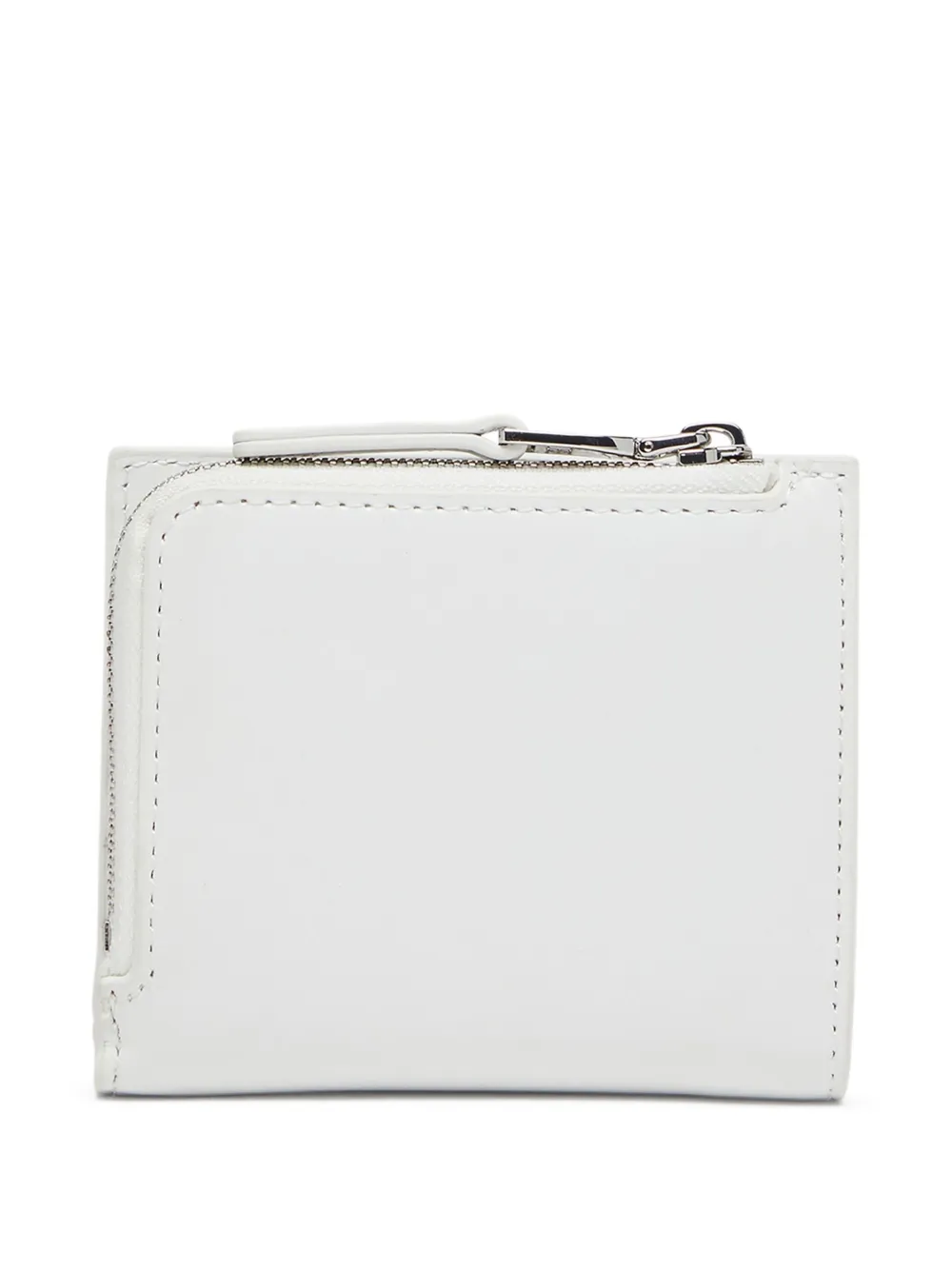 Diesel Portemonnee met logoplakkaat Wit