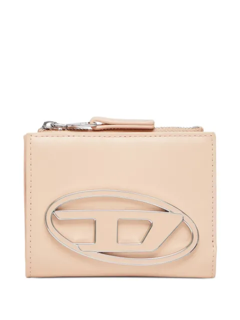 Diesel 1DR logo-plaque zip wallet