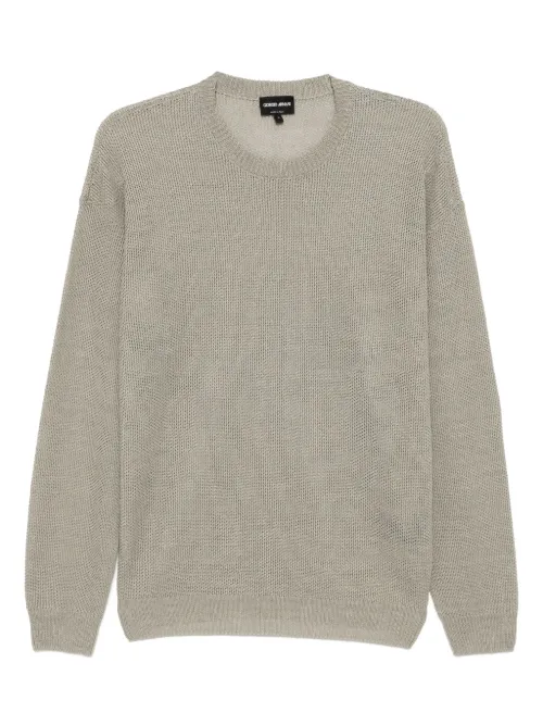 T-shirt en maille - Giorgio Armani - Modalova
