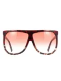LOEWE square full-rim sunglasses - Pink