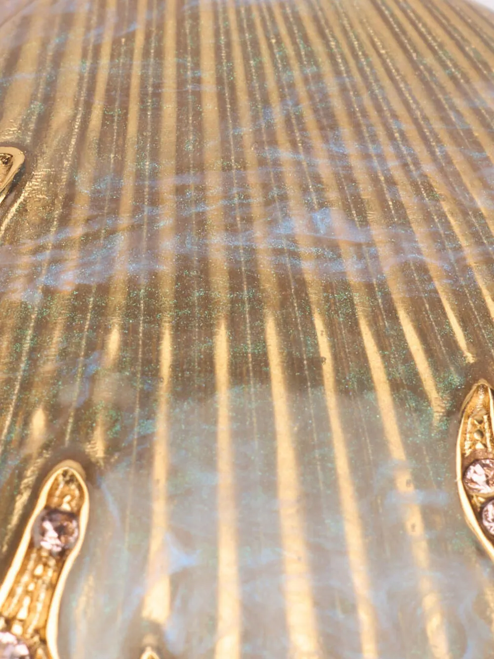 Roberto Cavalli Necklace With Decorated Shell In Gold