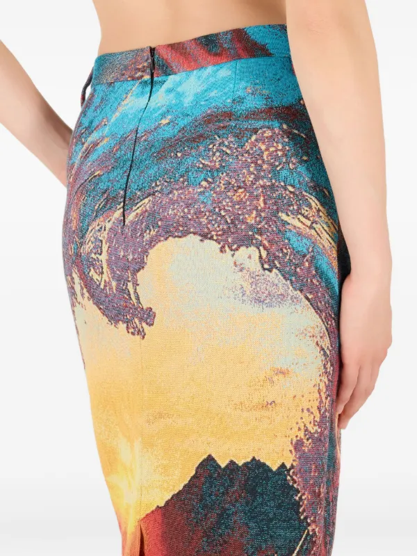 スカート ROBERTO CAVALLI SKIRT ROBERTO CAVALLI Suede Skirt, Size Medium – Mercata Imports