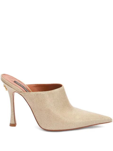 Roberto Cavalli mules con puntera en punta