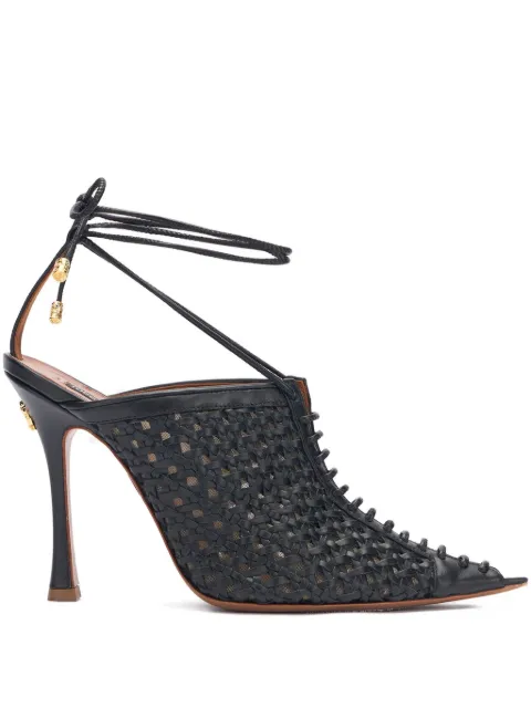 Roberto Cavalli leather pumps
