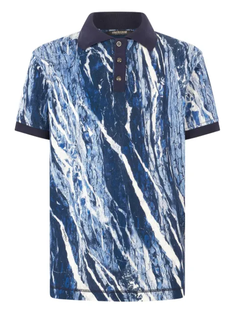 Roberto Cavalli cotton polo shirt