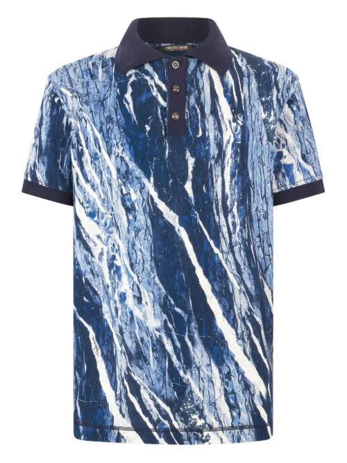 Polo en coton - Roberto Cavalli - Modalova