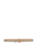 Roberto Cavalli shell-shaped buckle belt - Neutrals