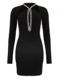 Roberto Cavalli cut-out mini dress - Black