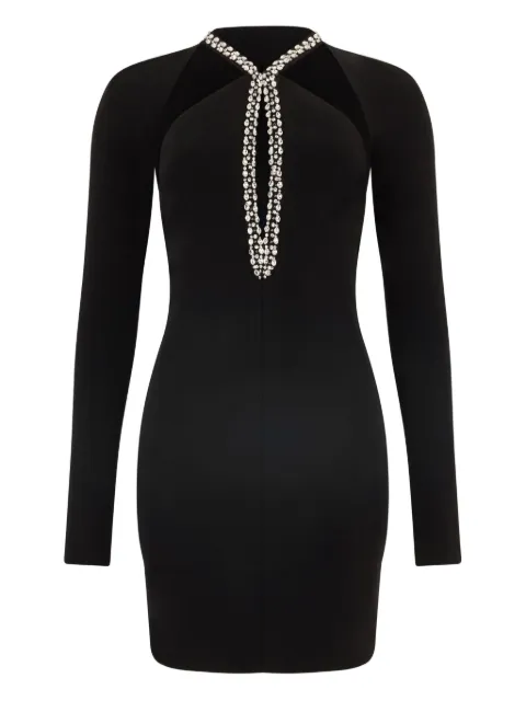 Roberto Cavalli vestido corto con aberturas