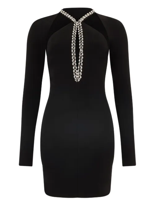 Robe courte à découpes - Roberto Cavalli - Modalova