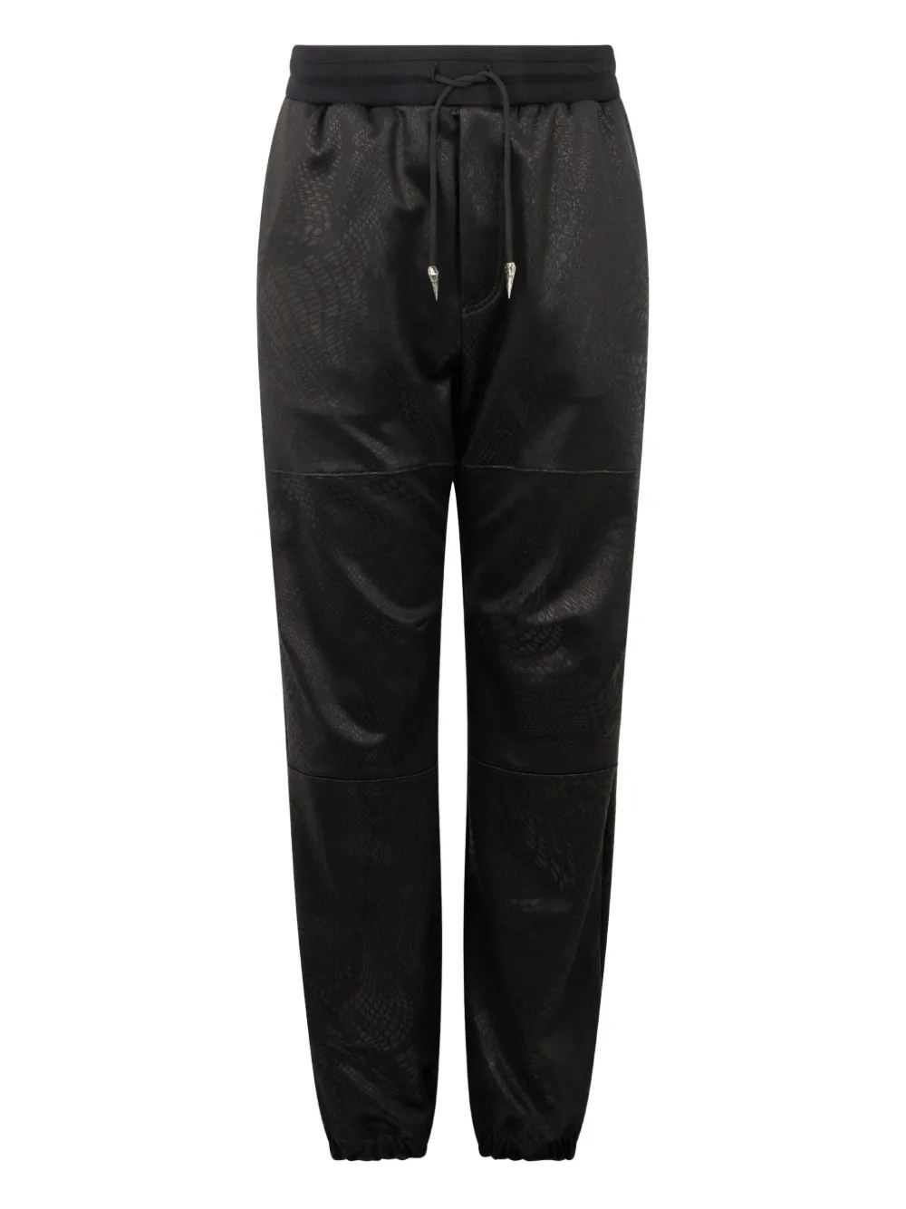 Roberto Cavalli patterned-jacquard trousers | Black | Image 1