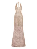 Roberto Cavalli sequin-embellished dress - Grey