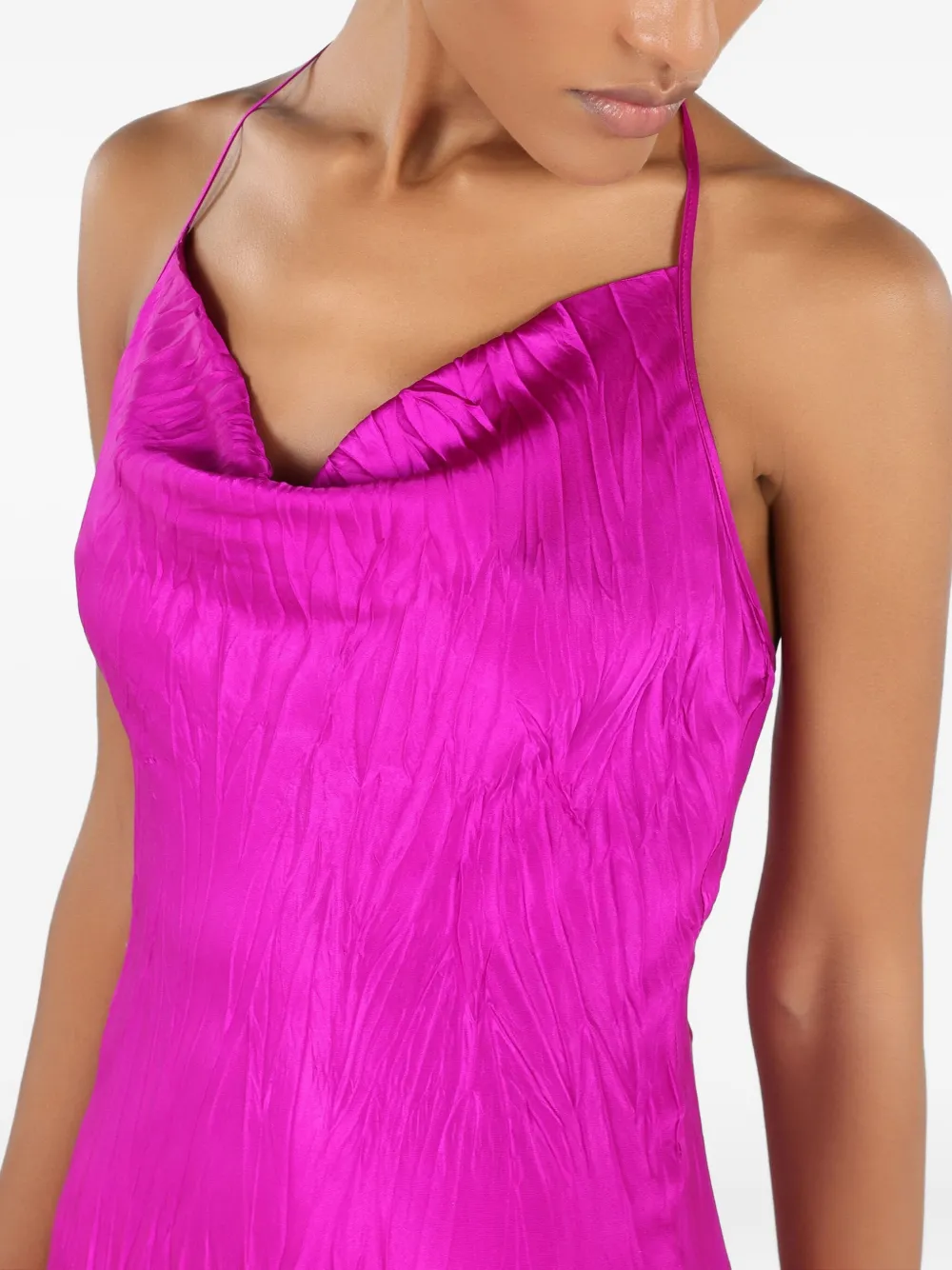Roberto Cavalli Jurk met V-hals Roze