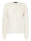 Roberto Cavalli crew-neck sweater - White