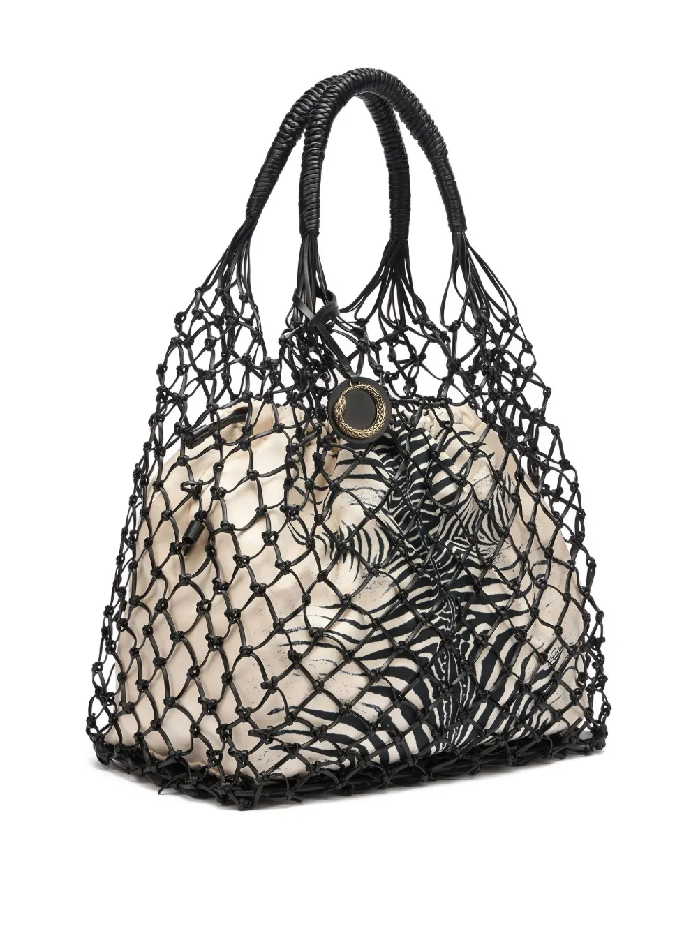 ROBERTO CAVALLI NET TOTE BAG