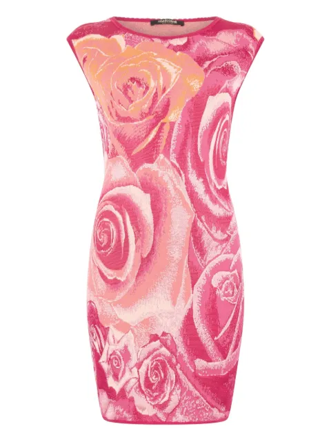 Roberto Cavalli floral-print mini dress