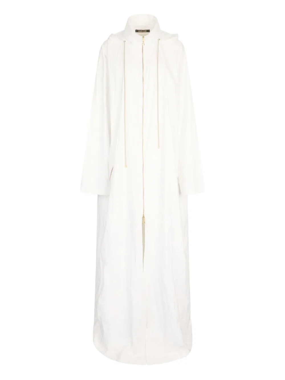 Roberto Cavalli Parka met capuchon Wit