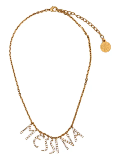 Roberto Cavalli collar con dije de letra