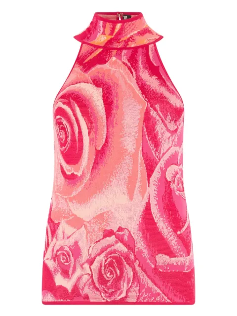 Roberto Cavalli floral-print top