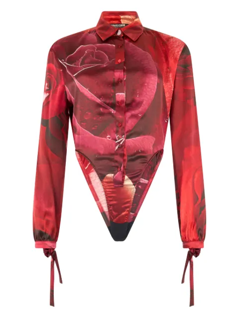 Roberto Cavalli body con estampado abstracto