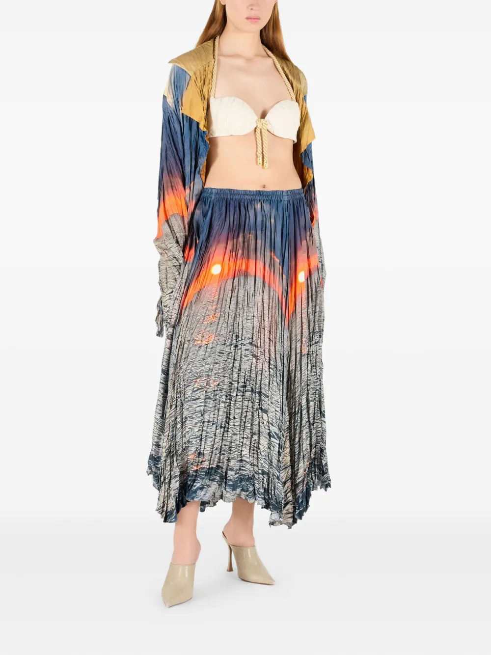Roberto Cavalli rope-detailing top | Vests & Tank Tops | Image 2