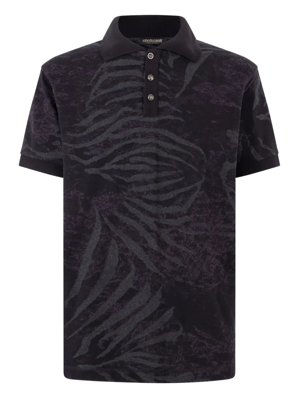 Roberto Cavalli playera tipo polo | negro | Image 1