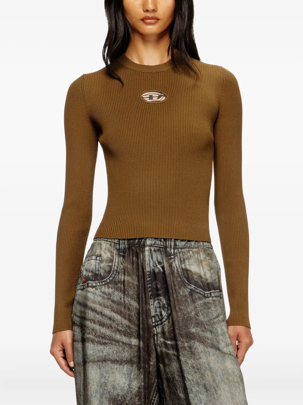 Diesel M-Valari top Groen