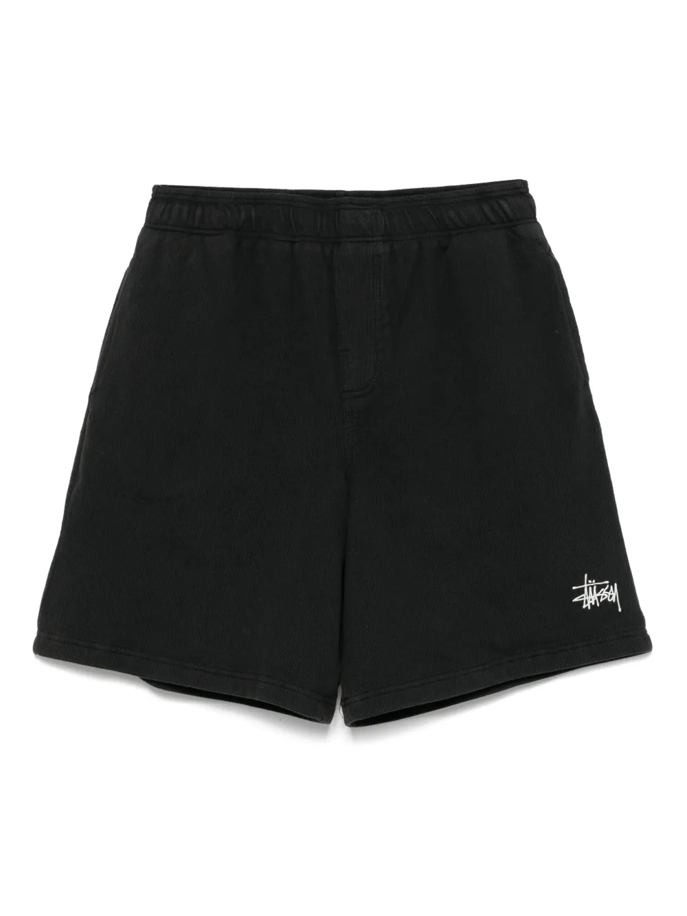 Stüssy bermudas con doble capa | negro | Image 1