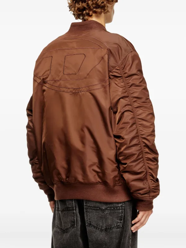 Diesel J-Held ボンバージャケット | ブラウン | FARFETCH JP