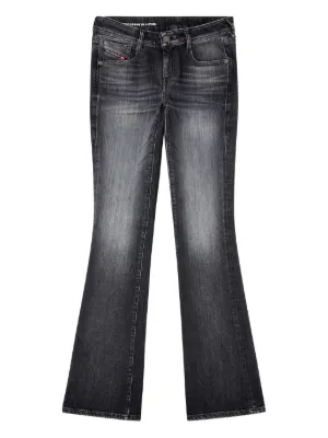 Diesel ブーツカット ジーンズ | ブラック | FARFETCH JP