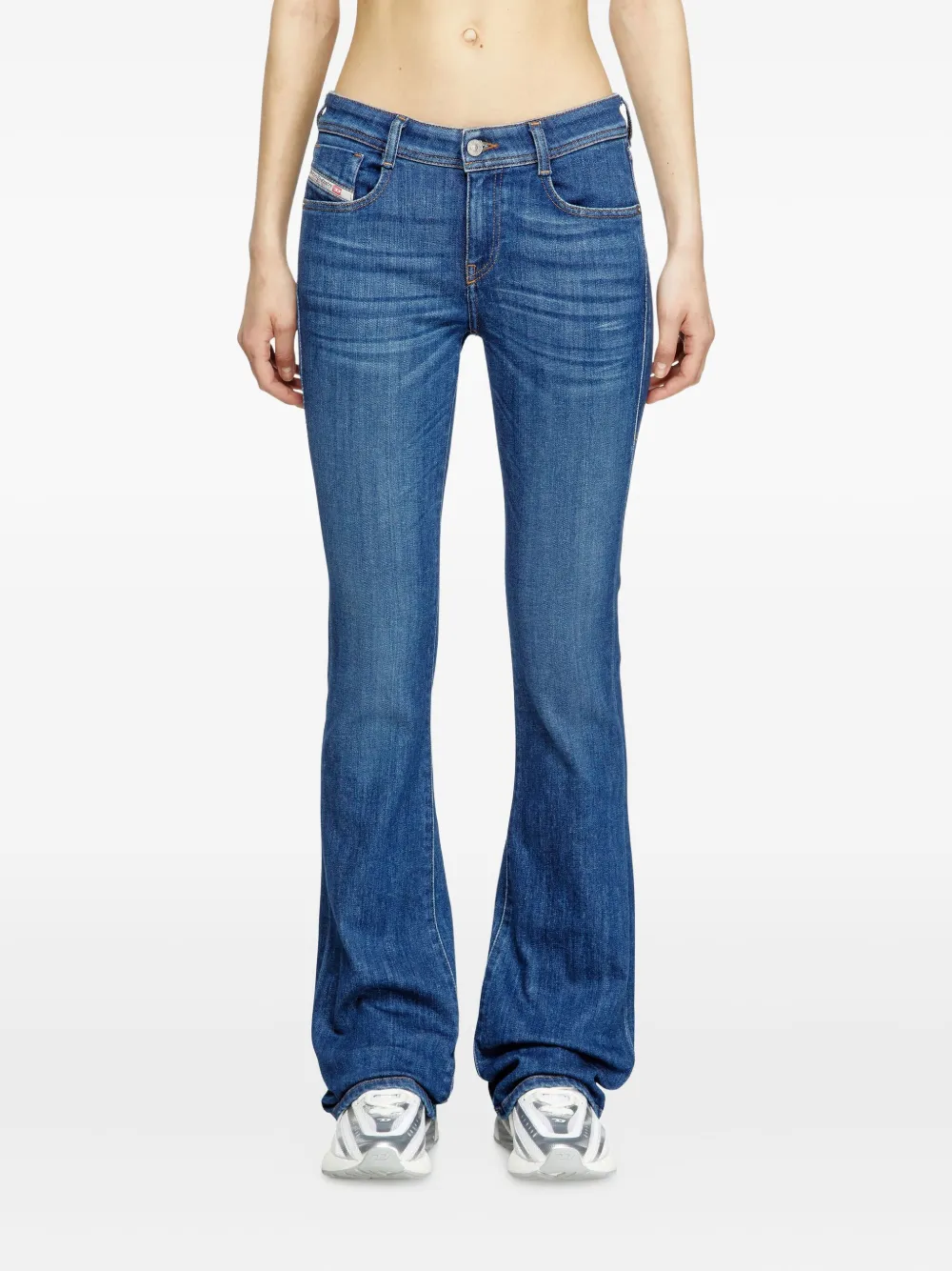 Diesel Bootcut 1969 D-Ebbey jeans Blauw