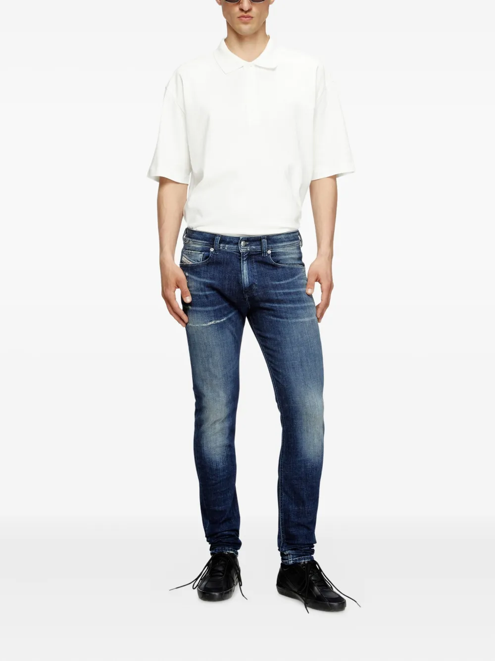 Diesel 1979 Sleenker jeans - Blauw