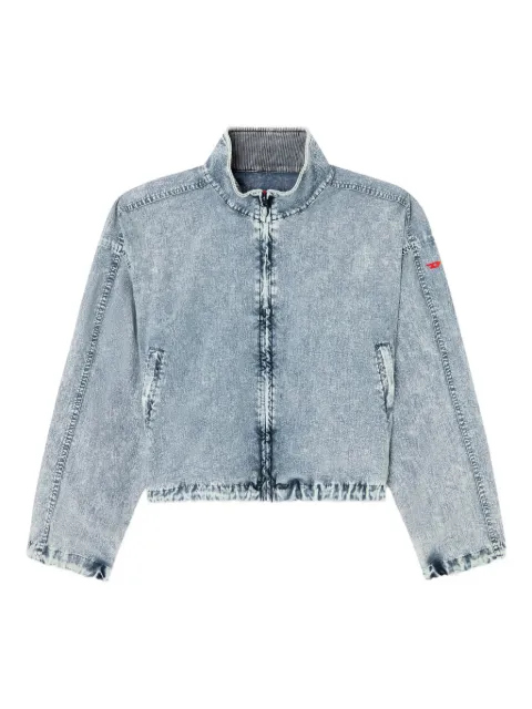 Diesel G-Leam-R1 denim bomber jacket