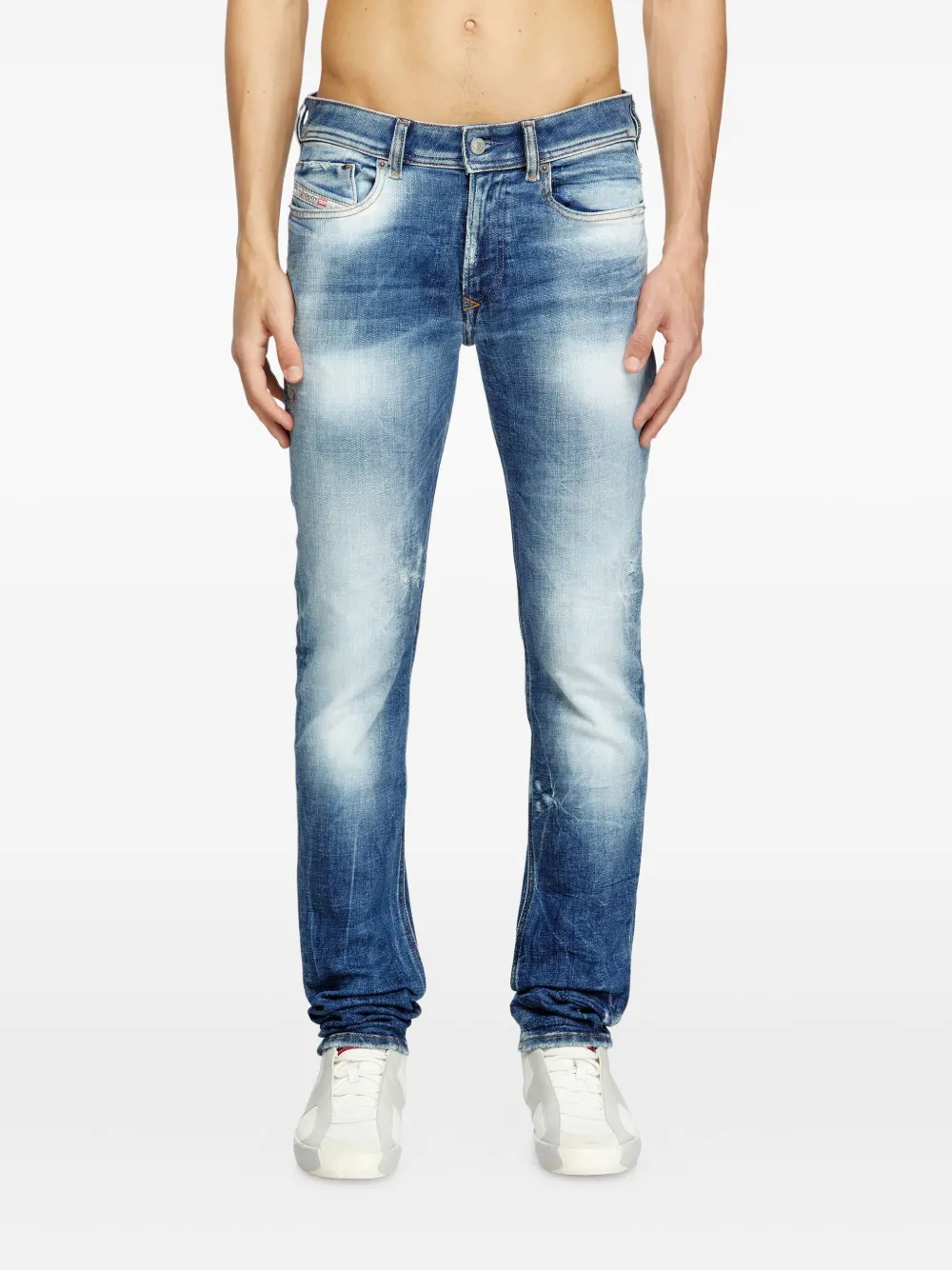 Diesel 1979 Sleenker jeans Blauw